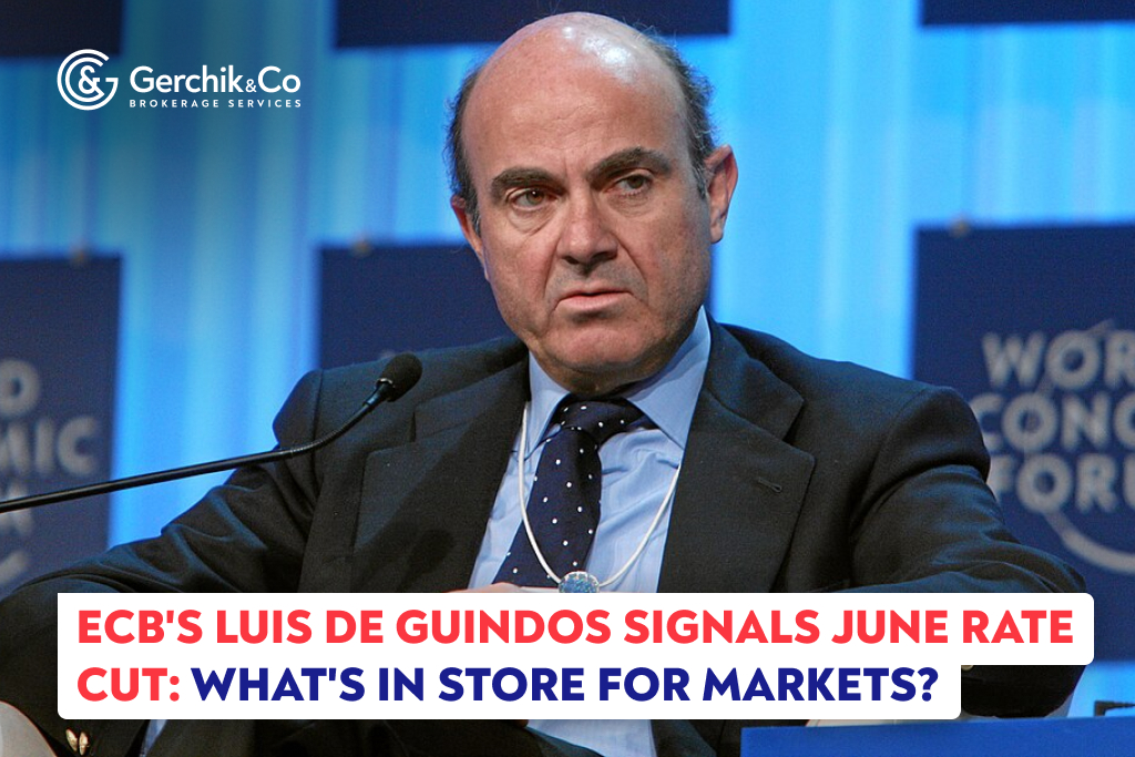 ECB's Luis de Guindos Signals June Rate Cut: What's in Store for Markets?