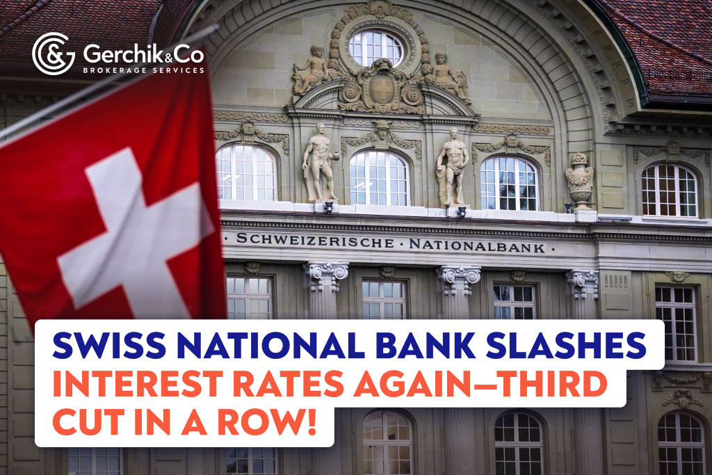 Swiss National Bank Slashes Interest Rates Again — Third Cut in a Row!