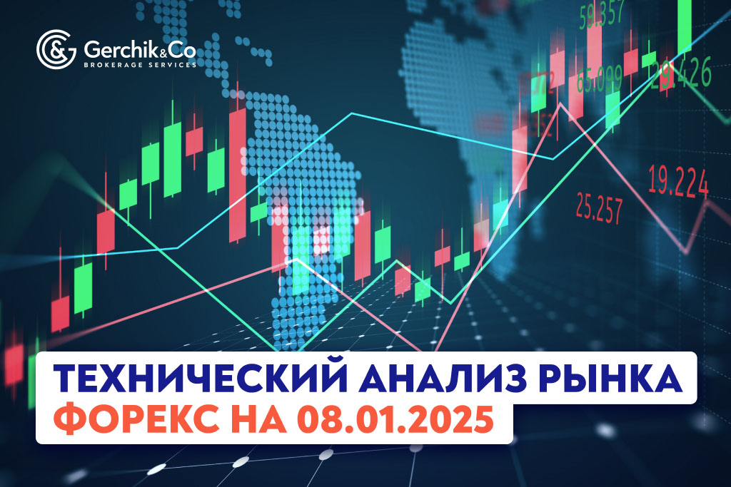 Технический анализ рынка Форекс на 8.01.2025 г.