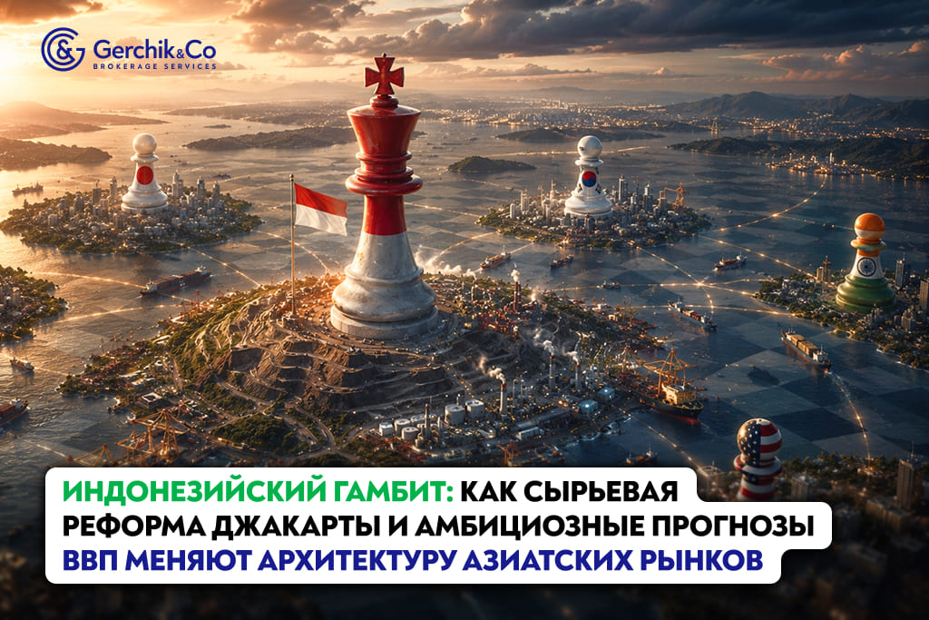 Индонезийский гамбит: Как сырьевая реформа Джакарты и амбициозные прогнозы ВВП меняют архитектуру азиатских рынков