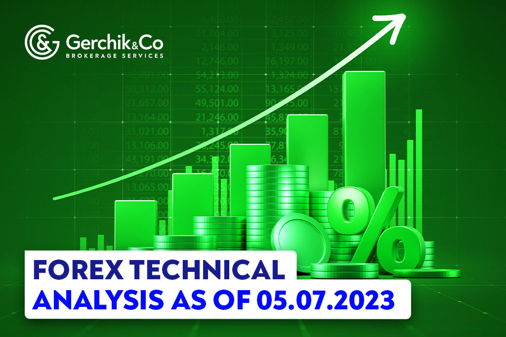 FOREX Technical Analysis as of 5.07.2023